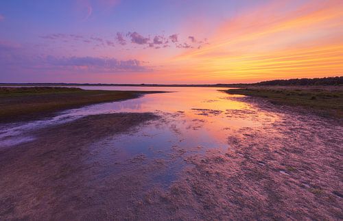 Kleurrijke zonsopkomst Dwingelderveld - Drenthe (Nederland)