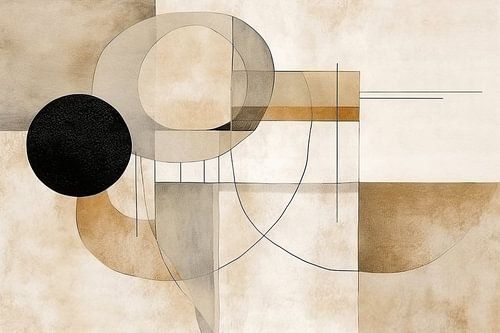 Taupe & Beige Malerei