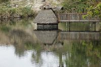 Kabine auf dem Wasser