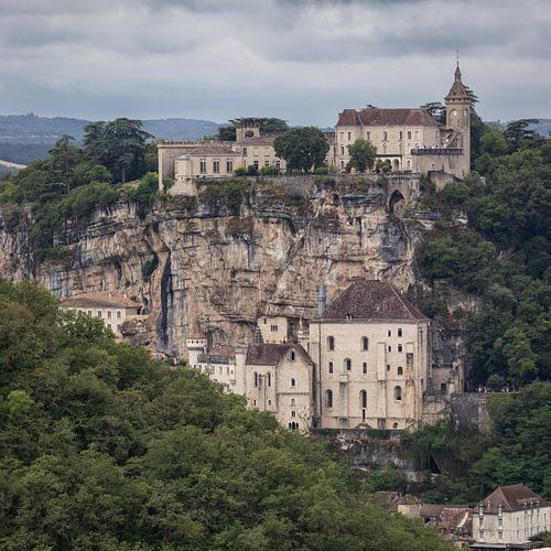 Rocamadour Village View, Lot, France