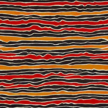 Motif abstrait Navajo Aztèque #XVI sur Whale & Sons