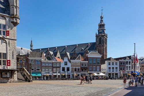 Gouda, Stadhuis en Sint Jan