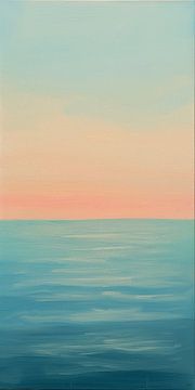 Horizont in Pastell von Whale & Sons