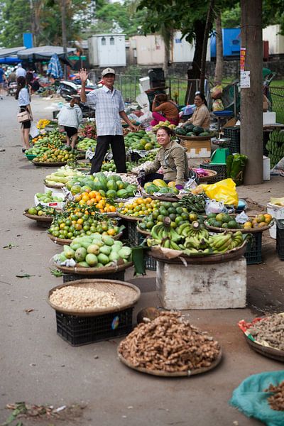 Jour de marché au Vietnam par t.ART