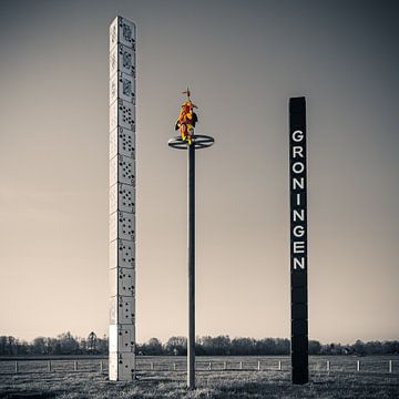 City landmark "The Tower Of Cards", Groningen
