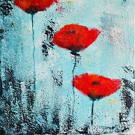 Mohnblume von Jack Schoneveld