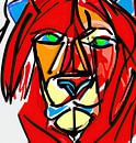 Koning der Kleuren van Lions-Art thumbnail