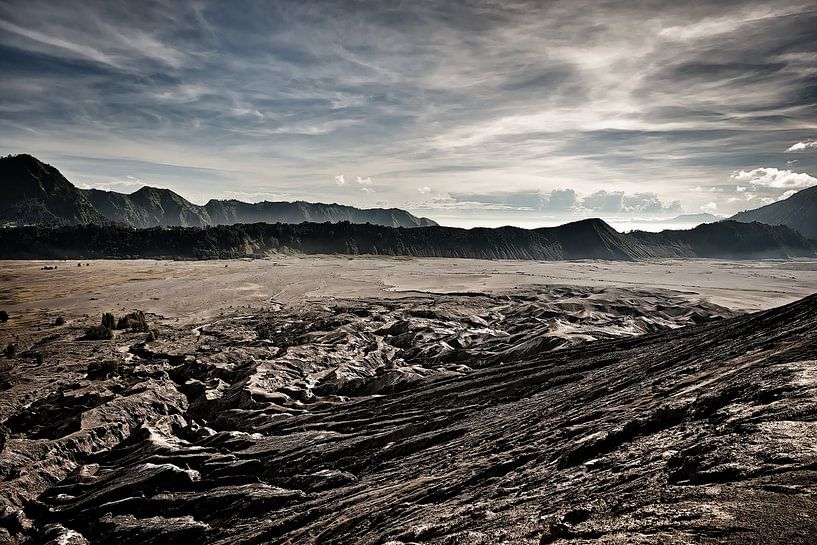 Die Mondreliefs des Bromo Tengger Parks von Frank Photos