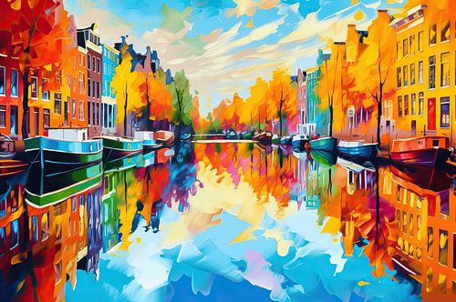 Amsterdan Vrolijk en Kleurrijk