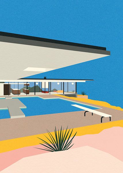 La Stahl House by Rosi Feist