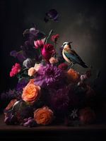 Ein Vogel im Rembrandtschen Licht
