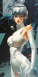 Futuristic City by Eye catching paintings