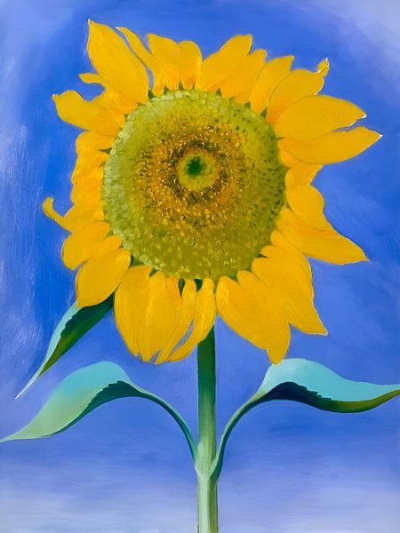 Georgia OKeeffe - Sonnenblume New Mexico. 1935 von Vivanne