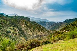 views of mountainous landscape in the north of Portugal by Ivo de Rooij