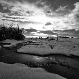 paysage d'hiver sur benjamin Gilson