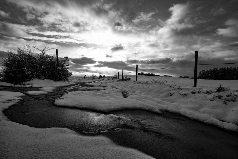 winter landscape by benjamin Gilson