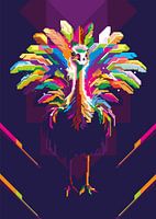 STRUISVOGEL IN WPAP