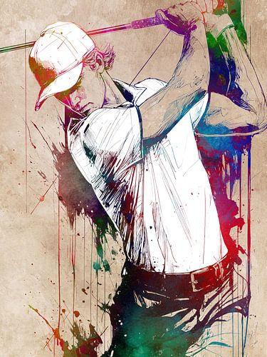 Golfspeler sport #golf #sport