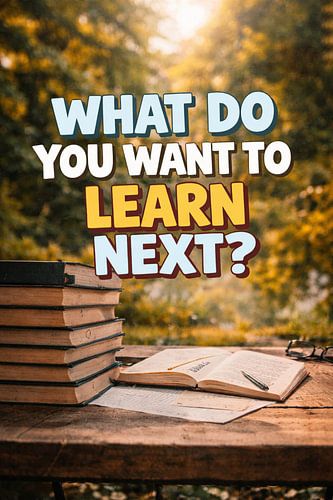 Wat wil je hierna leren? – Groei & Onderwijs Citaat Kunst