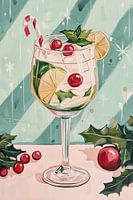 Christmas Mojito Cocktail