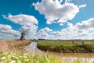 Dutch Mill by P Kuipers