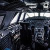 In de bestuurdersstoel van een supersonisch vliegtuig van okkofoto