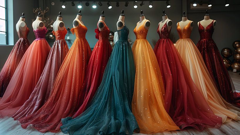 Elegant dresses by de-nue-pic