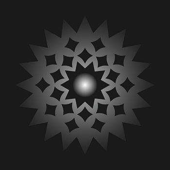 Mandala noir