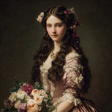 Woman in Bloom by Yaya's