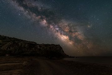 Melkweg boven Kreta