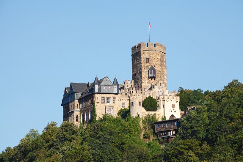 Burg Lahneck, Lahnstein, Unesco Weltkulturerbe Oberes Mittelrheintal, Rheinland-Pfalz, Deutschland,  von Torsten Krüger