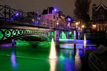 Decemberlicht op de Nieuwbrug in Dordrecht