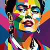 Frida WPAP 5 von MIROKKU