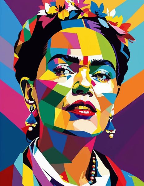 Frida WPAP 5 by MIROKKU
