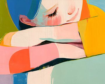 Stille Farbsymphonie von Blickfänger Gemälde