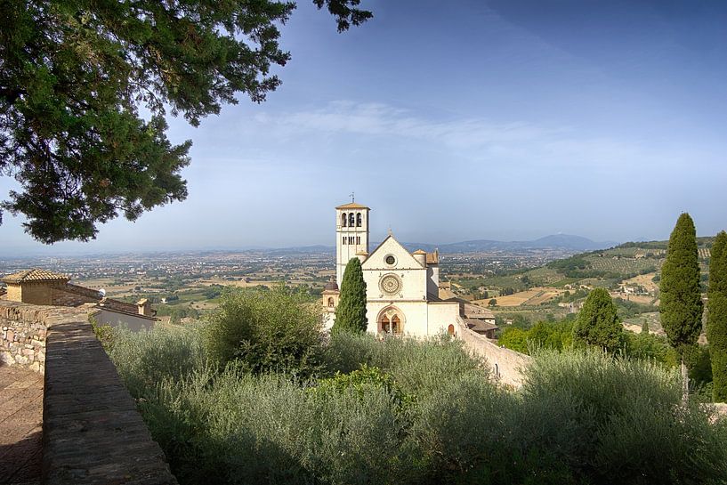 The Basilica of San Francesco in Assisi by Berthold Werner