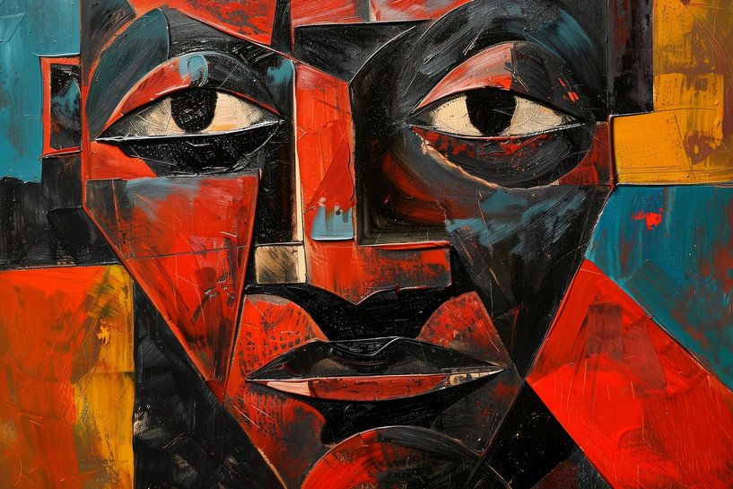 Abstract Painting Woman by Poster Art Shop