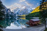 Pragser Wildsee in Südtirol von Dieter Meyrl Miniaturansicht