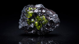 Plutonium mineraal steen panorama van TheXclusive Art