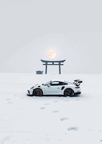 Porsche 911 GT3 RS Snowy Torii Gate