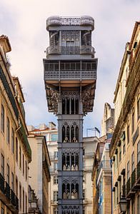 Elevador Santa Justa, Lissabon, Portugal (1) von Adelheid Smitt