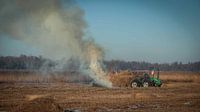 Burning reeds at Kalenberg #1818