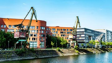 Binnenhaven Duisburg van Dieter Walther