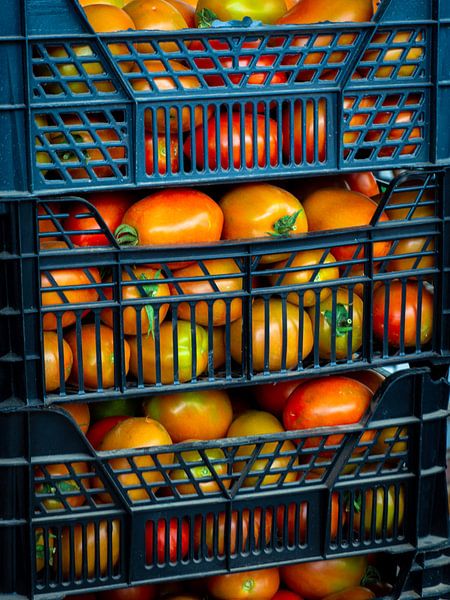 Tomates en caisses par Tatiana Tor Photography