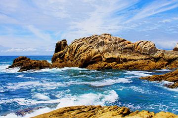 Rocks in Brittany by C. Nass