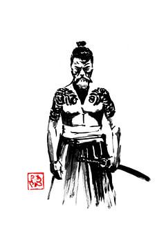 sterke yakuza van Péchane Sumie