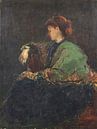Meditatie, Alfred Stevens van Meesterlijcke Meesters thumbnail