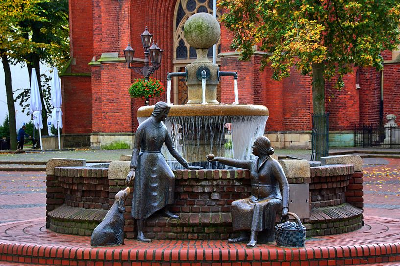 figures de fontaines par Edgar Schermaul