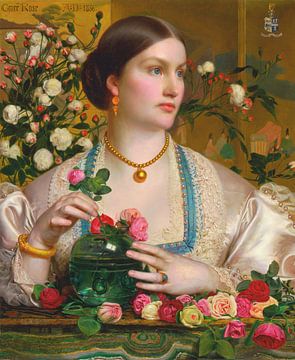 Frederick Sandys~Grace Rose.