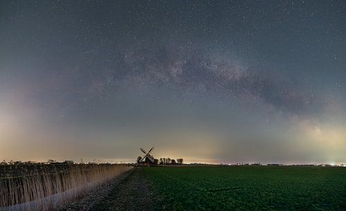 Panorama primitif néerlandais de la Voie lactée sur Karin Engelkes